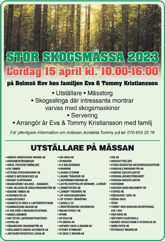 StorSkogsmassa 2023 Bolmso