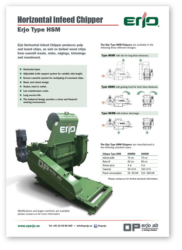 Stationar ERJO HSM pdf